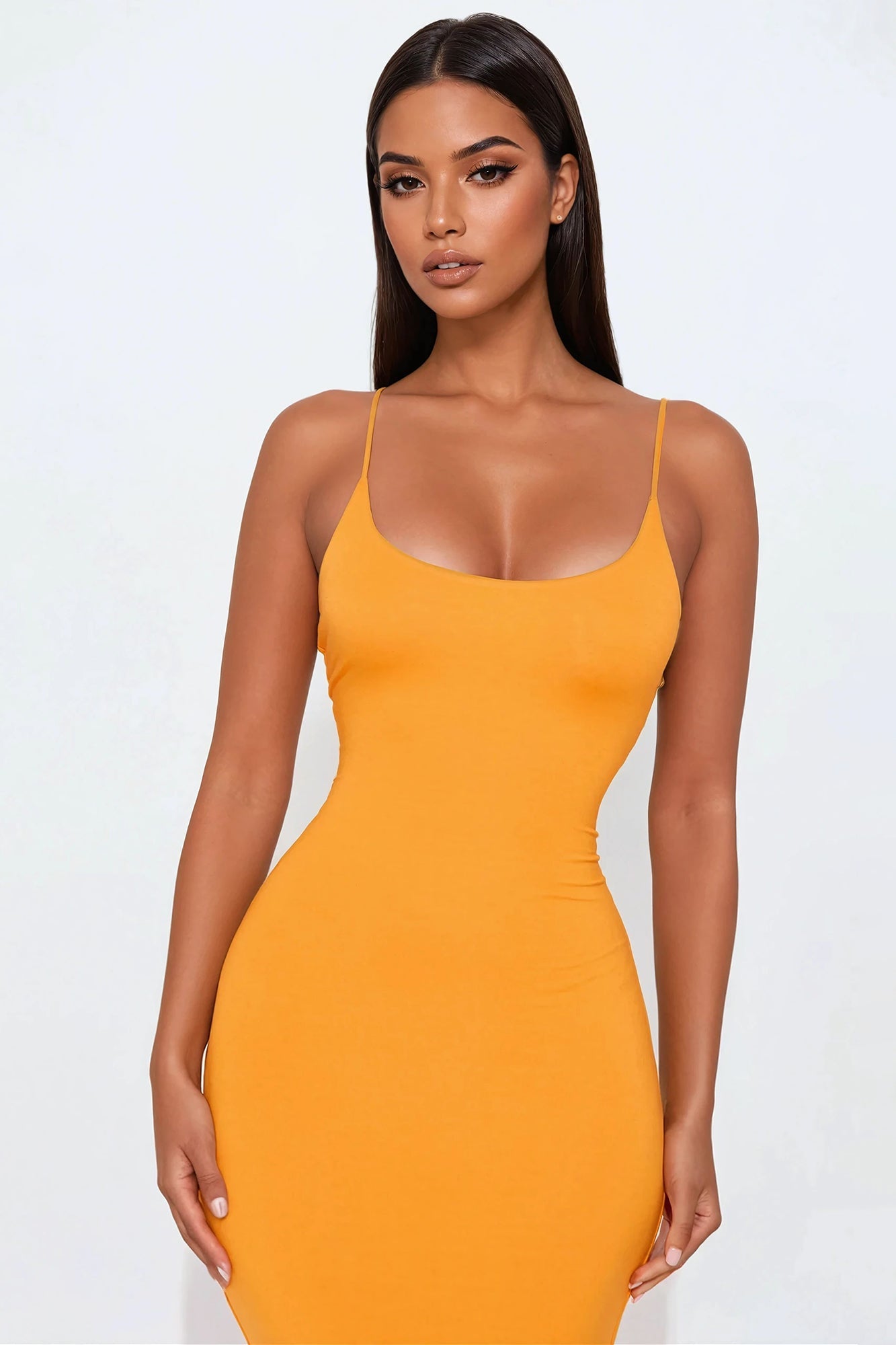 Ajay Maxi Dress - Orange