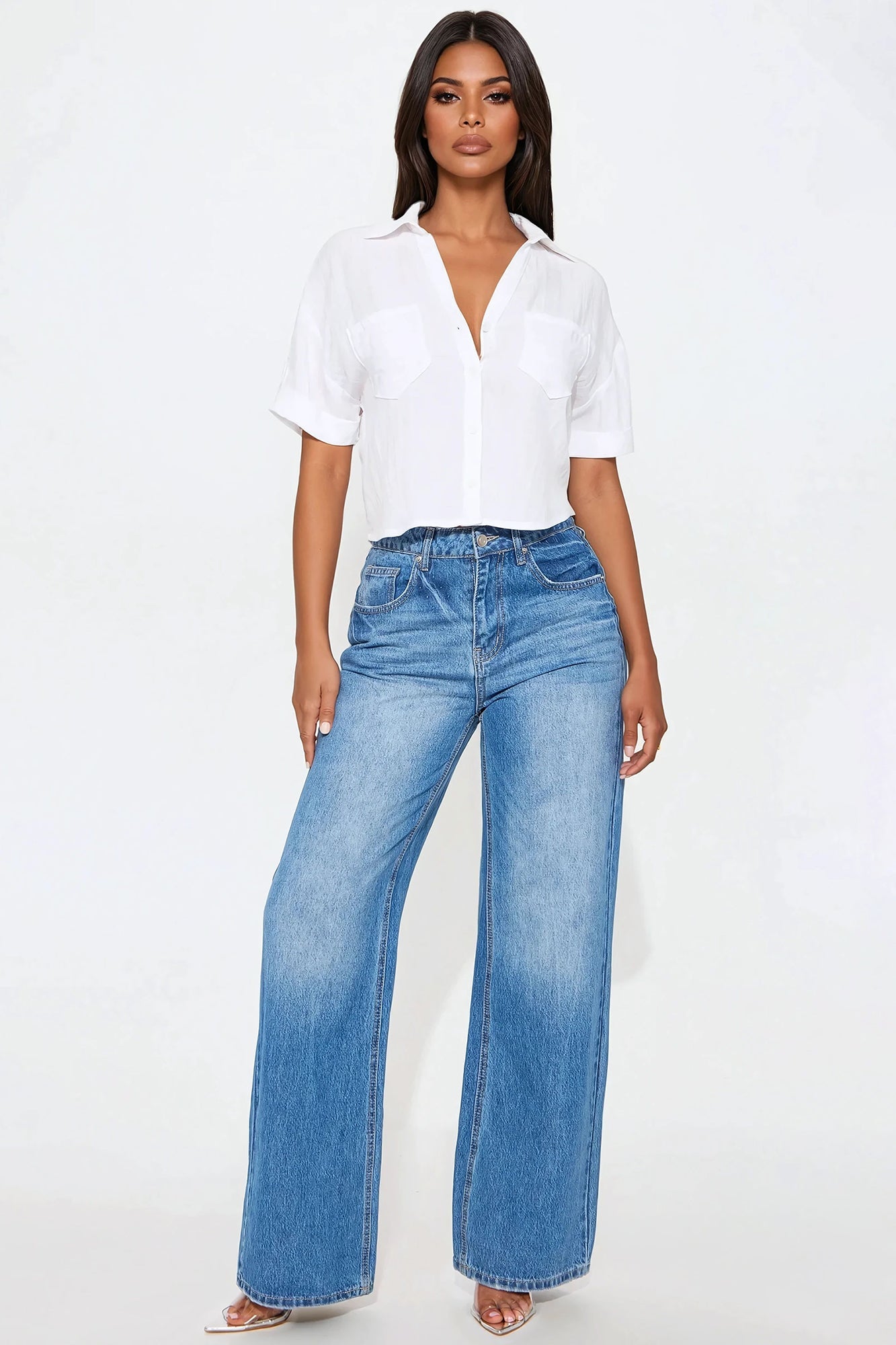 Casual Weekend Linen Shirt - Off White