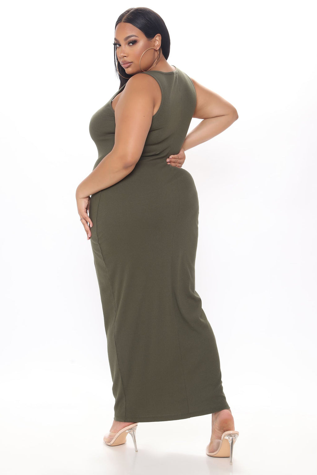 Mulberry Street Maxi Dress - Olive