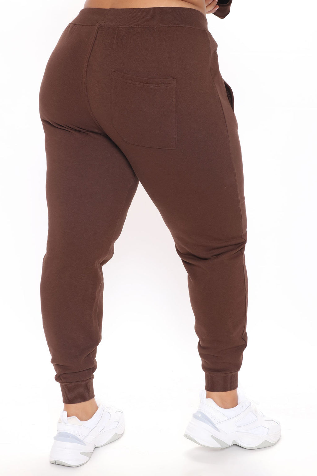 Stole Your Boyfriend's Oversized Jogger - Chocolate
