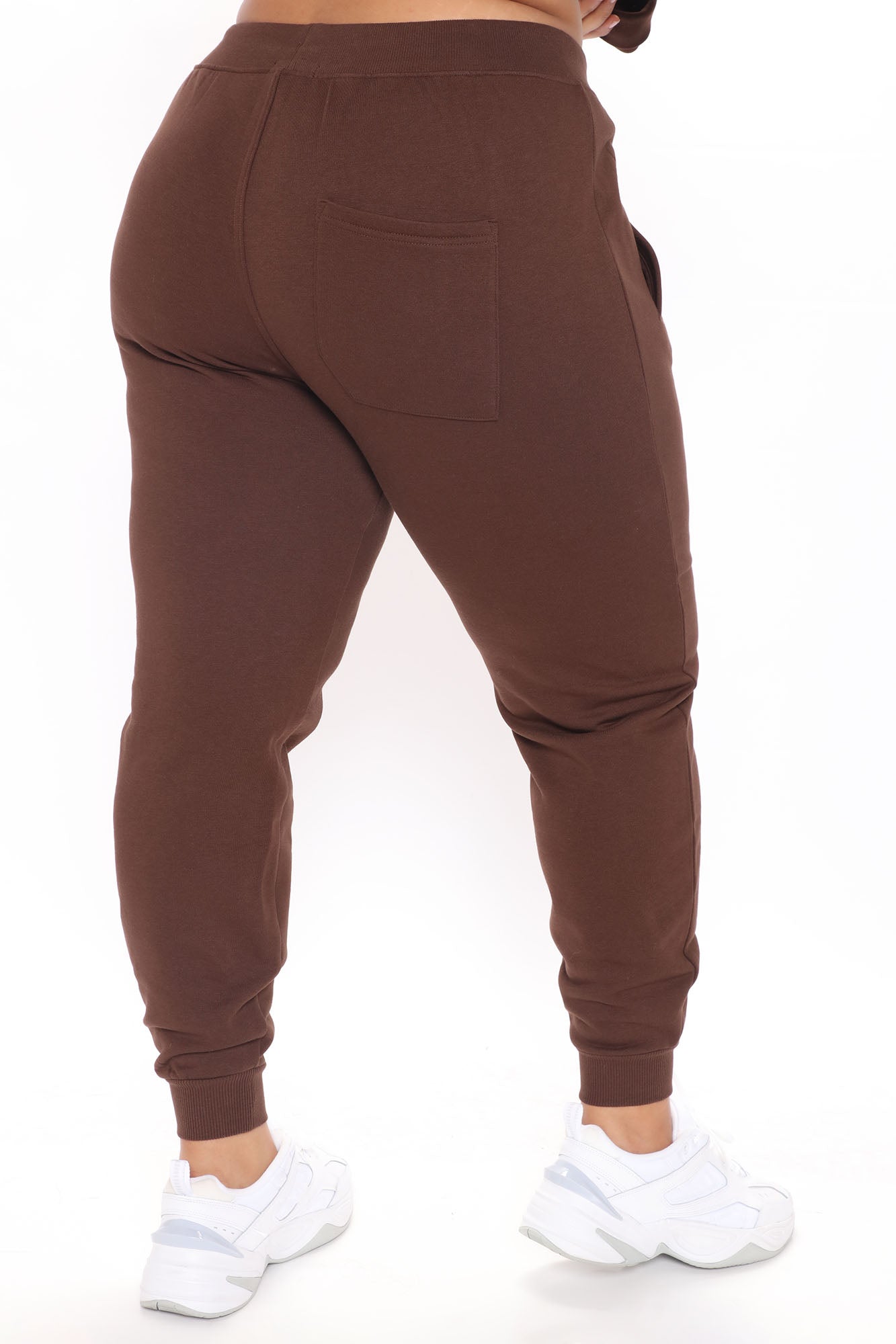 Stole Your Boyfriend's Oversized Jogger - Chocolate