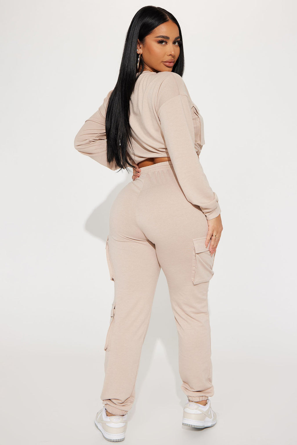 Finding Time Jogger Set - Taupe