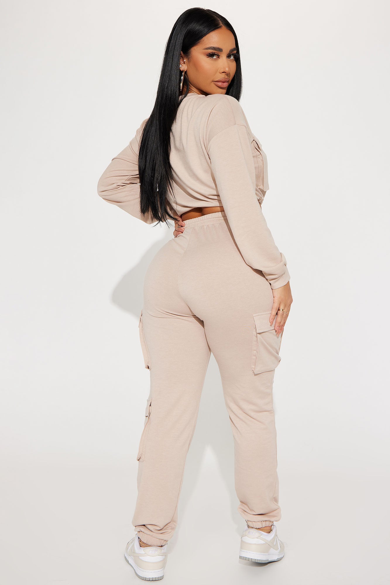 Finding Time Jogger Set - Taupe