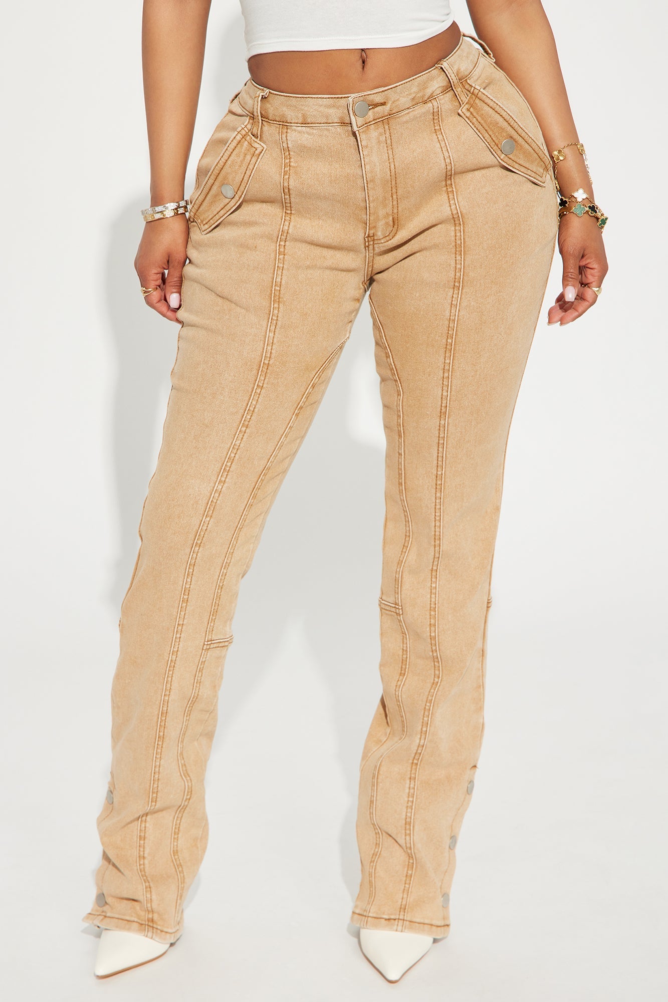 Chasin' You Mineral Wash Pant - Khaki