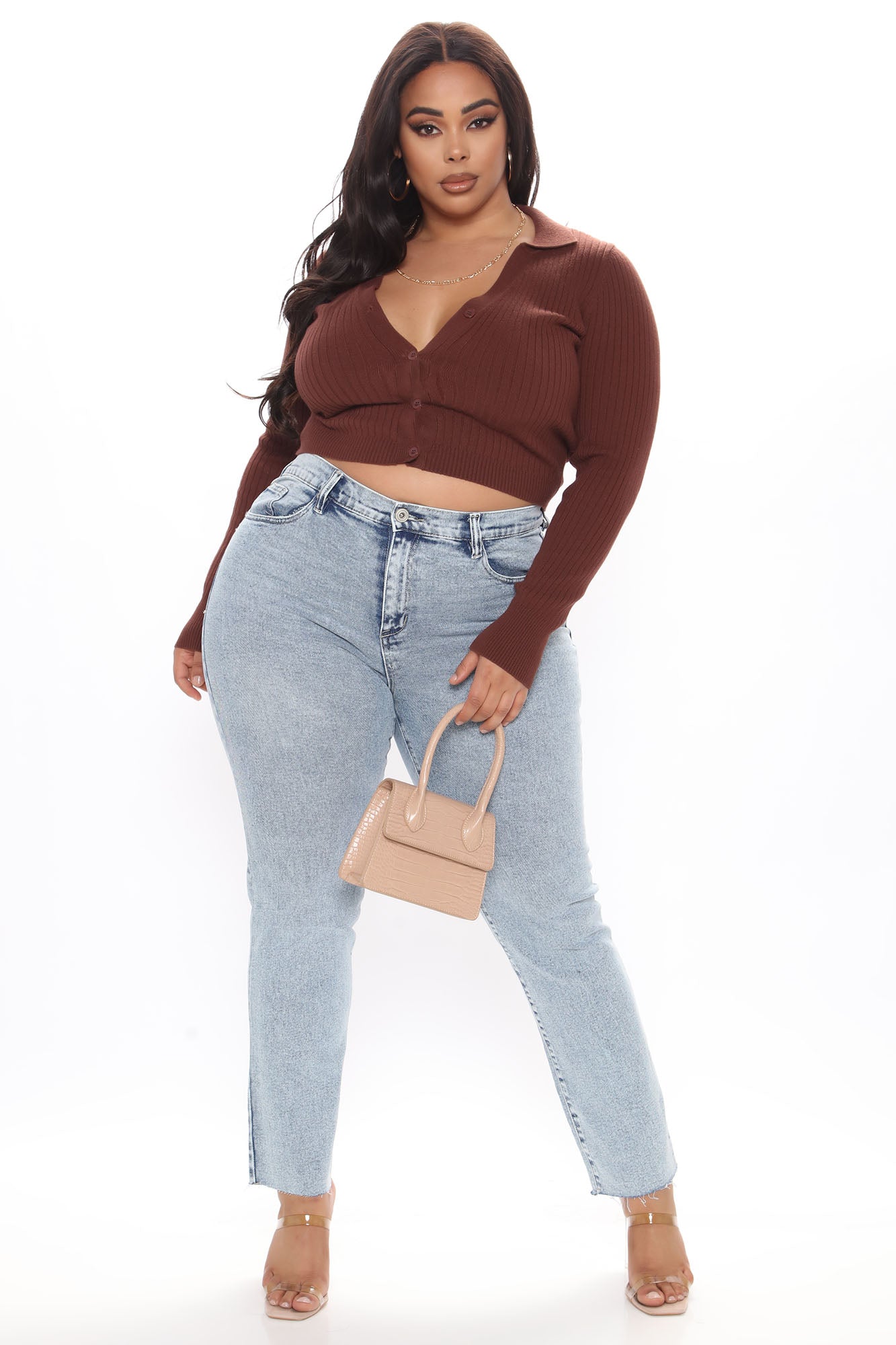 Took Him By Surprise Slim Fit Boyfriend Jeans - Light Blue Wash