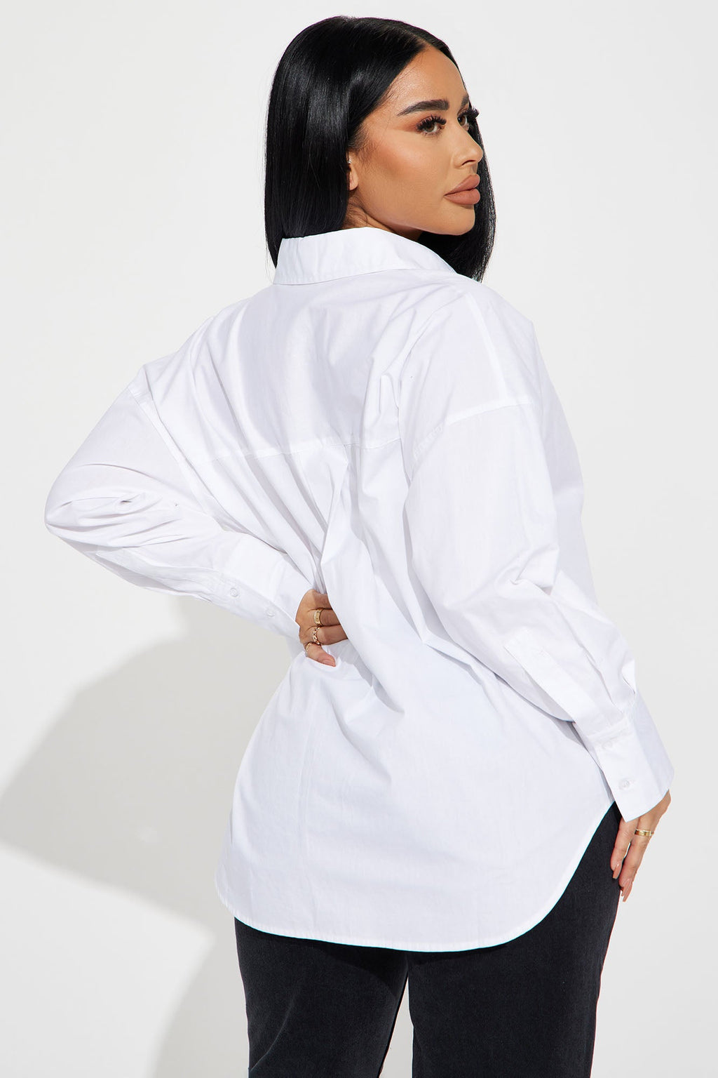 Closet Staple Poplin Shirt - White