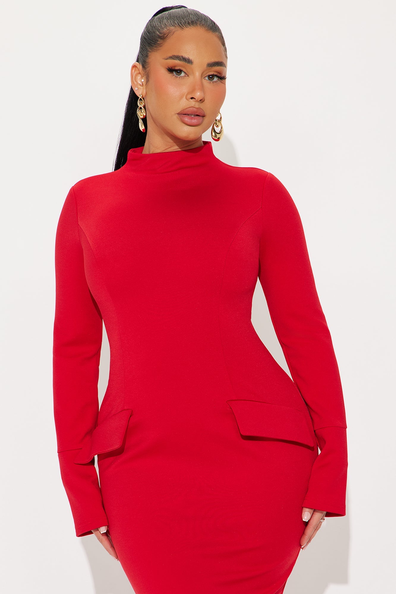 First Priority Maxi Dress - Red