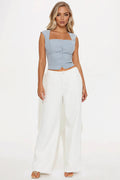 Shantay Tweed Pant - Ivory