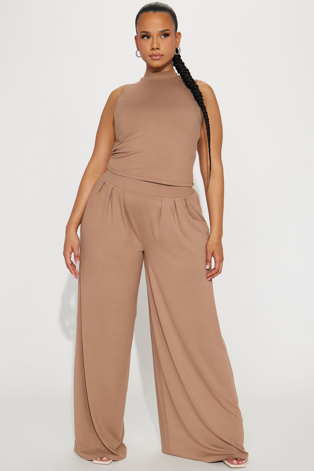 Endless Moment Pant Set - Mocha