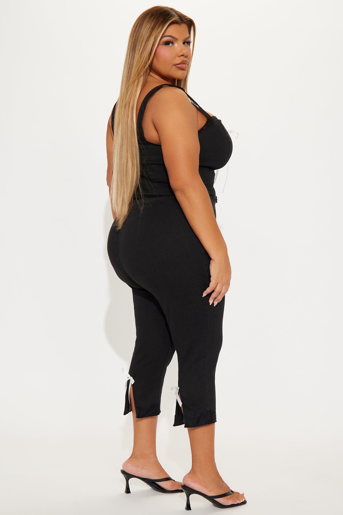 Callie Capri Set - Black