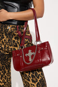 Safe Keeping Handbag - Wine