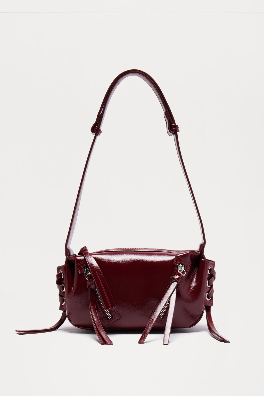 Brooke Crossbody Handbag - Burgundy