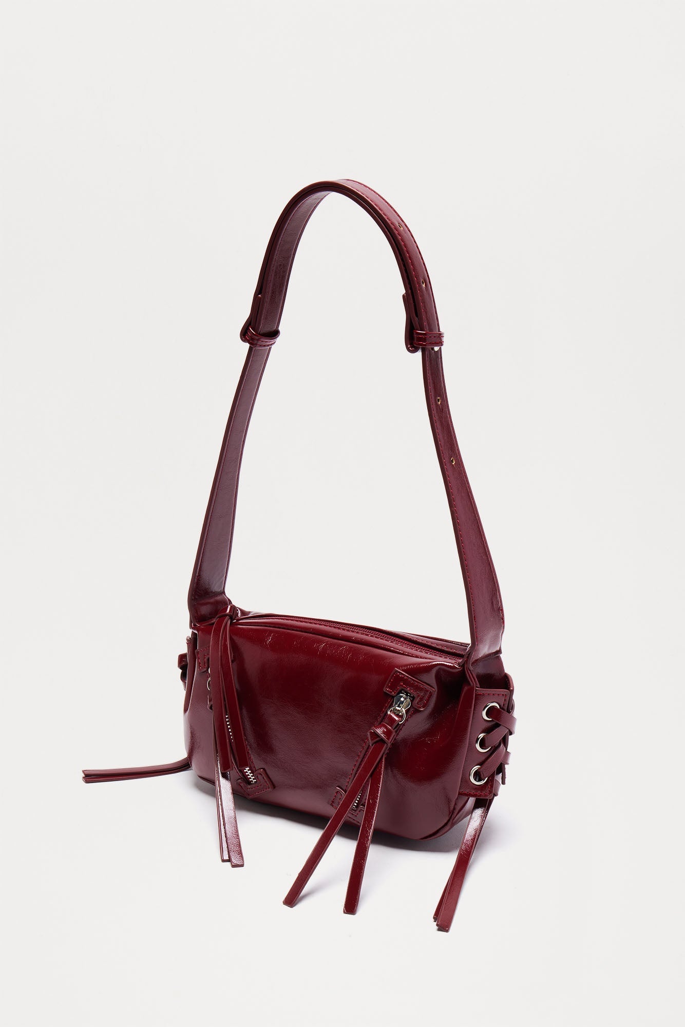 Brooke Crossbody Handbag - Burgundy