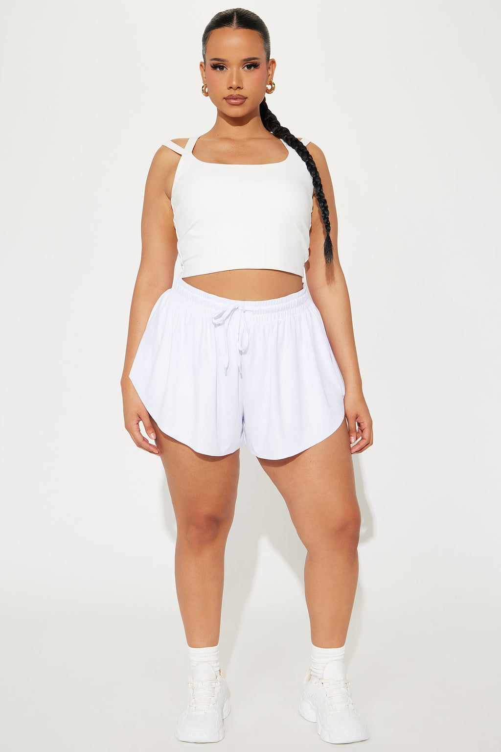 All That Bounce Active Running Short - White
