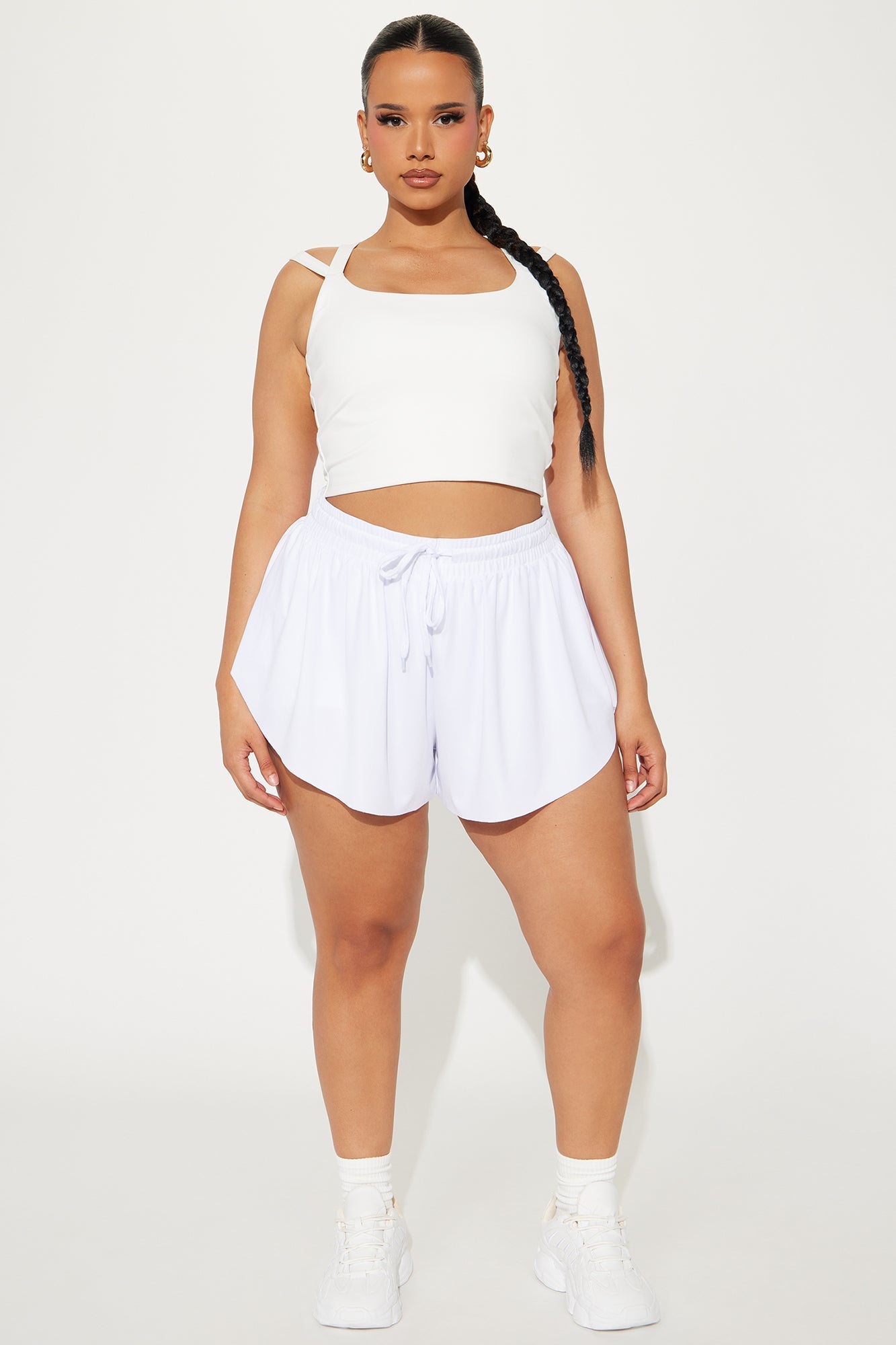 All That Bounce Active Running Short - White