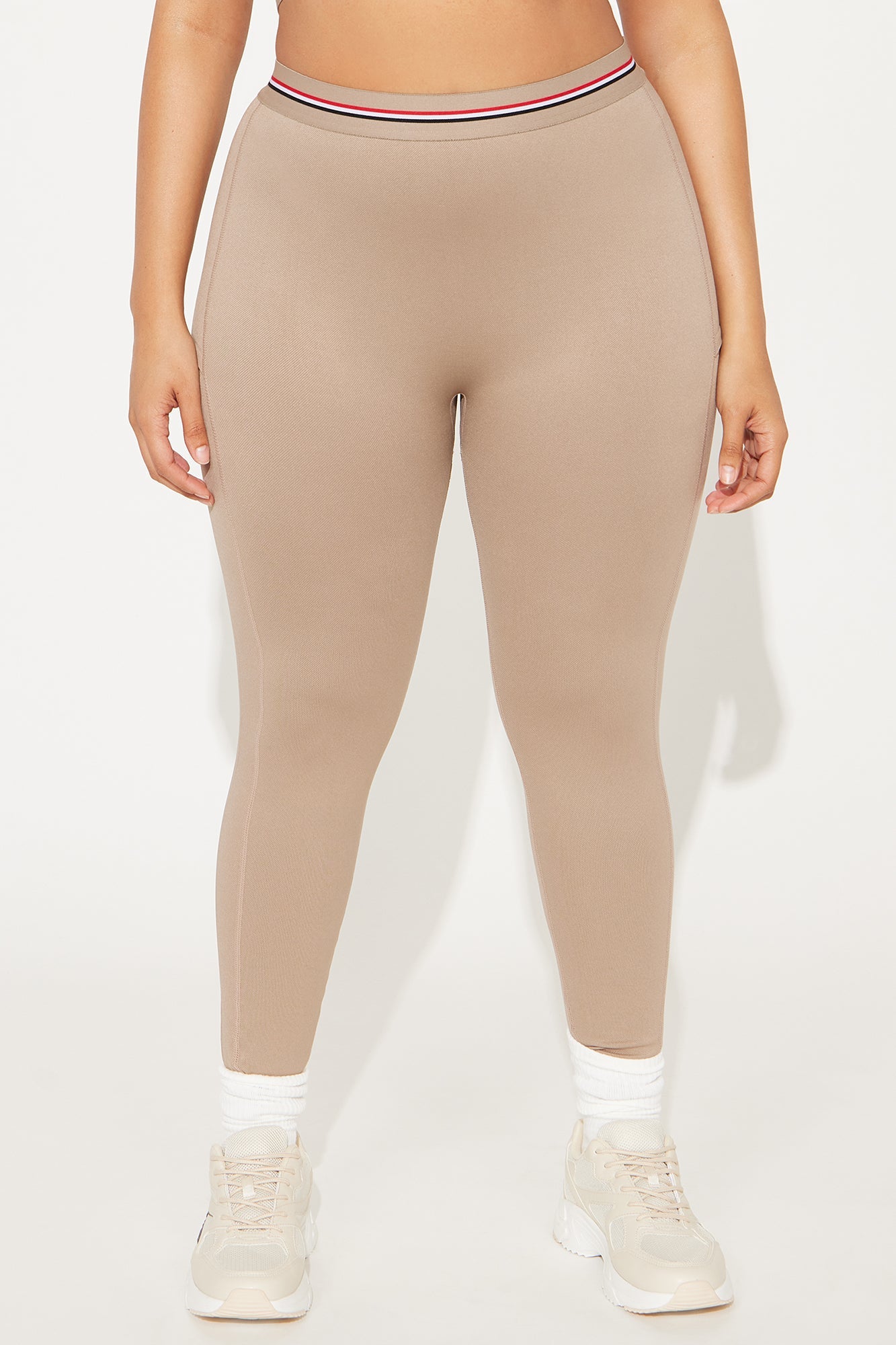 Power Up Flex Seamless Active Legging - Taupe