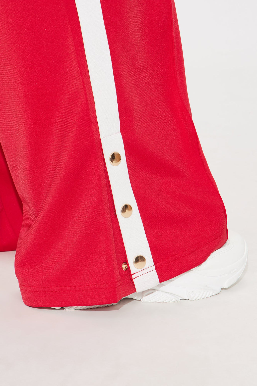 Hanging Out Later Pant Set - Red