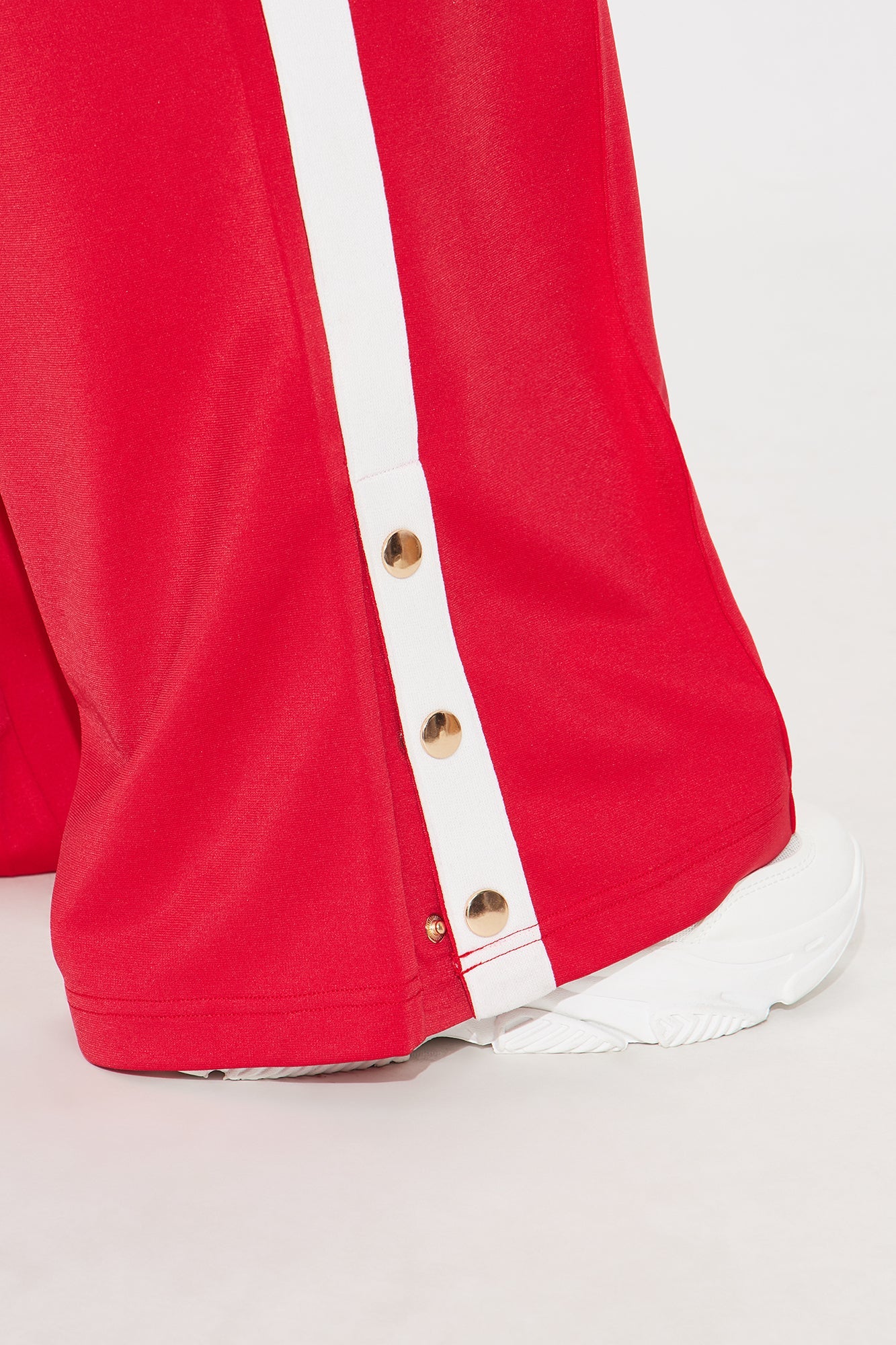 Hanging Out Later Pant Set - Red