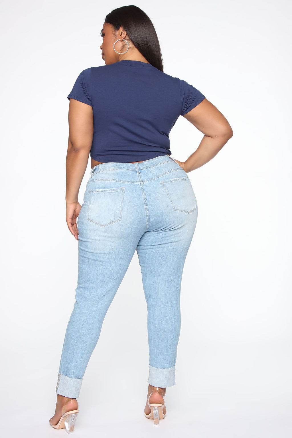 Robin Crop Top - Navy