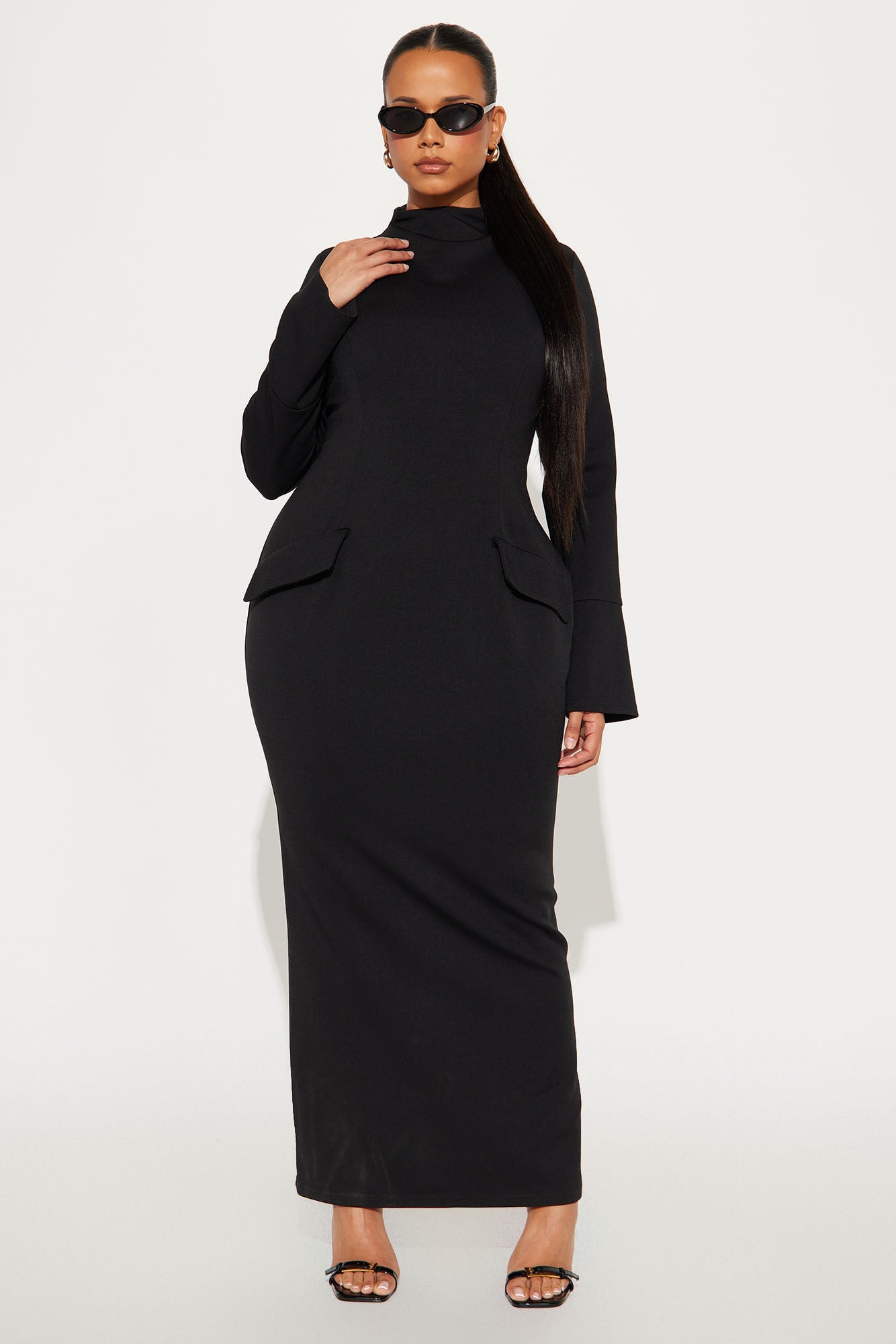 First Priority Maxi Dress - Black