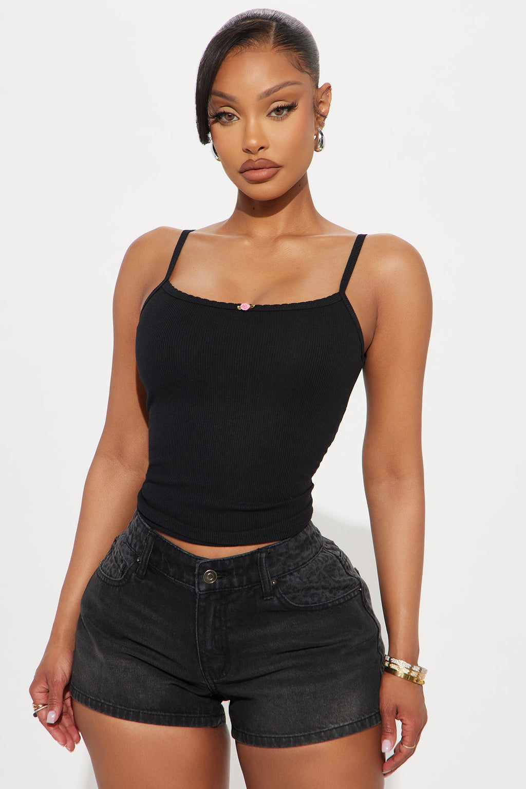 Cutest Of All Cami - Black