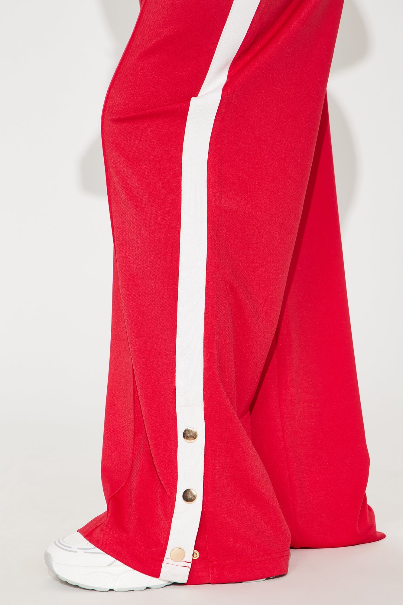 Hanging Out Later Pant Set - Red