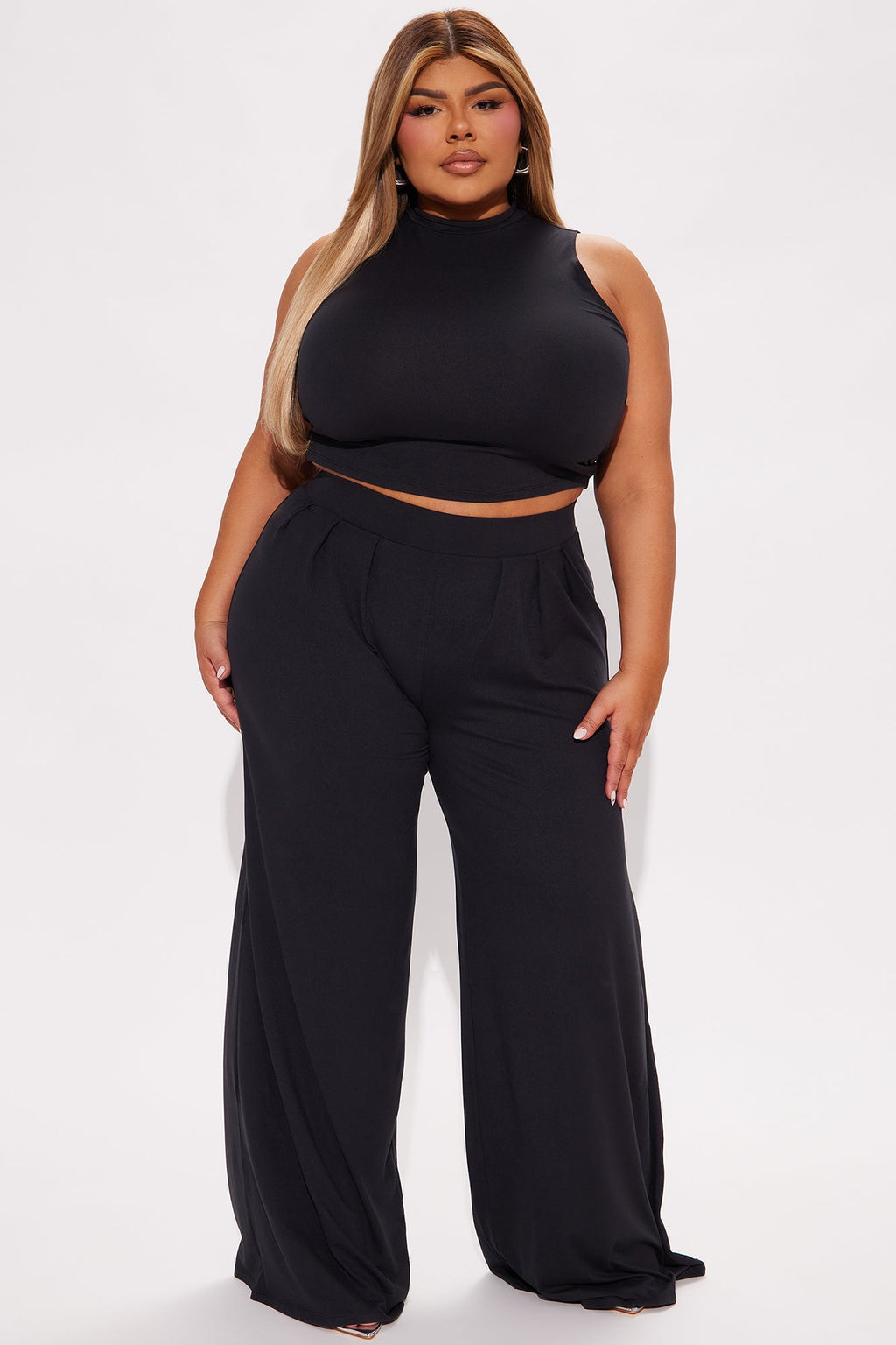 Endless Moment Pant Set - Black