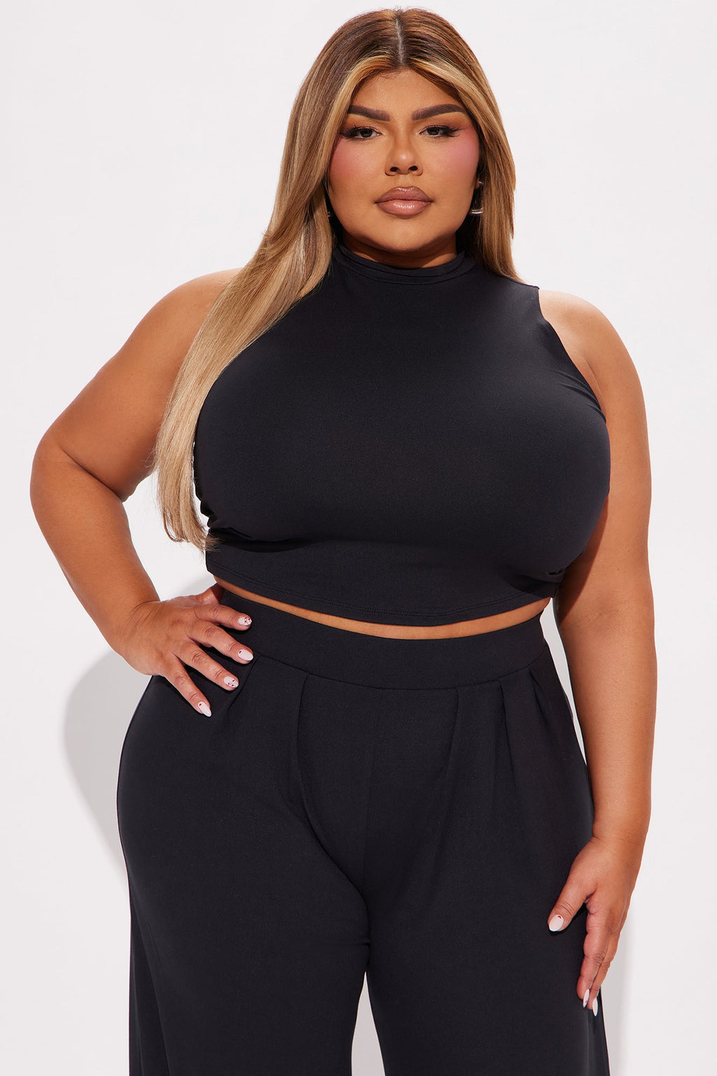 Endless Moment Pant Set - Black