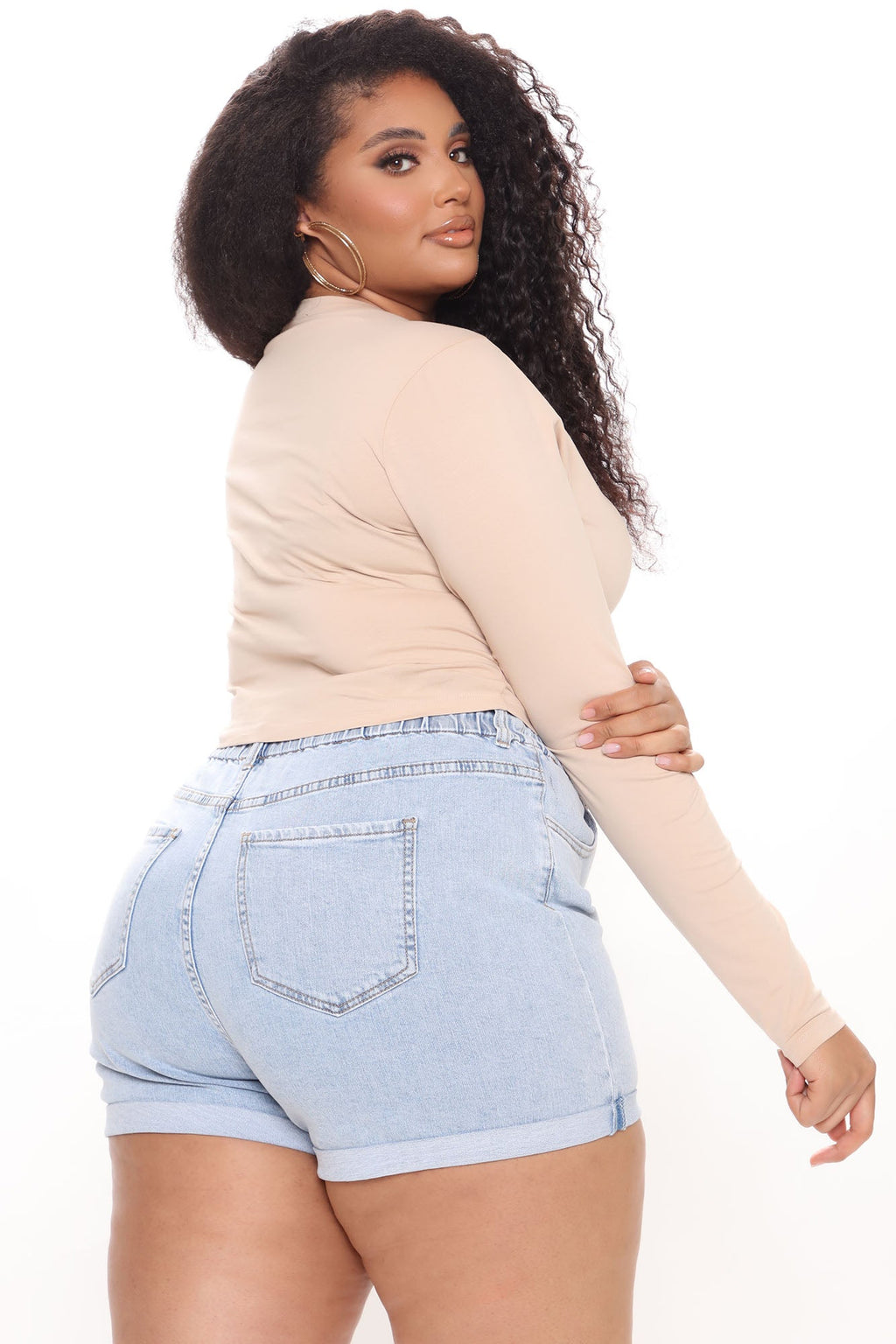 Robin Long Sleeve Top - Taupe