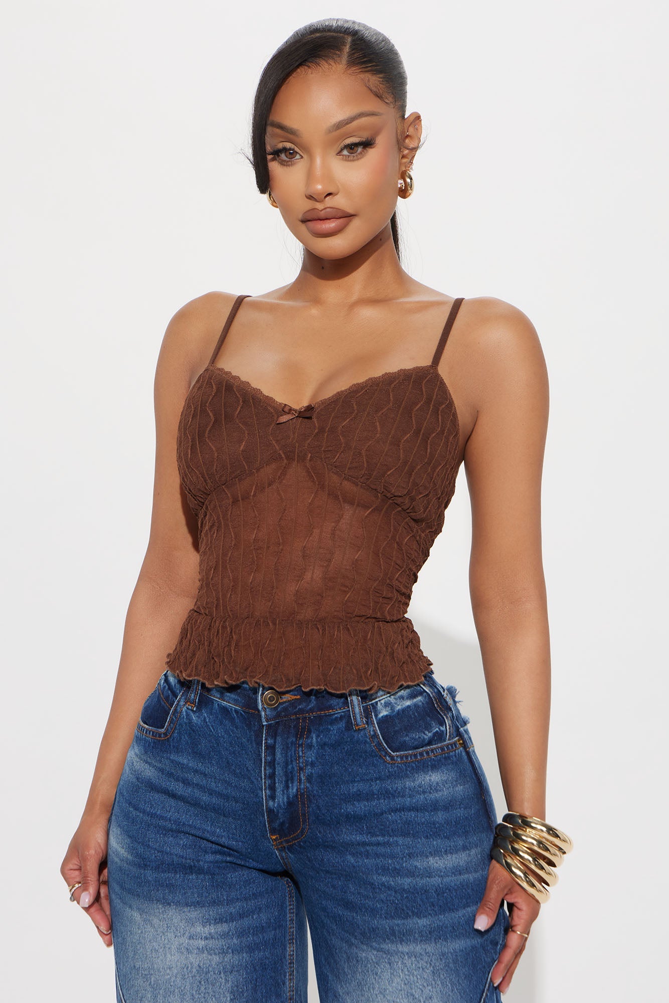 Always Dainty Cami - Chocolate