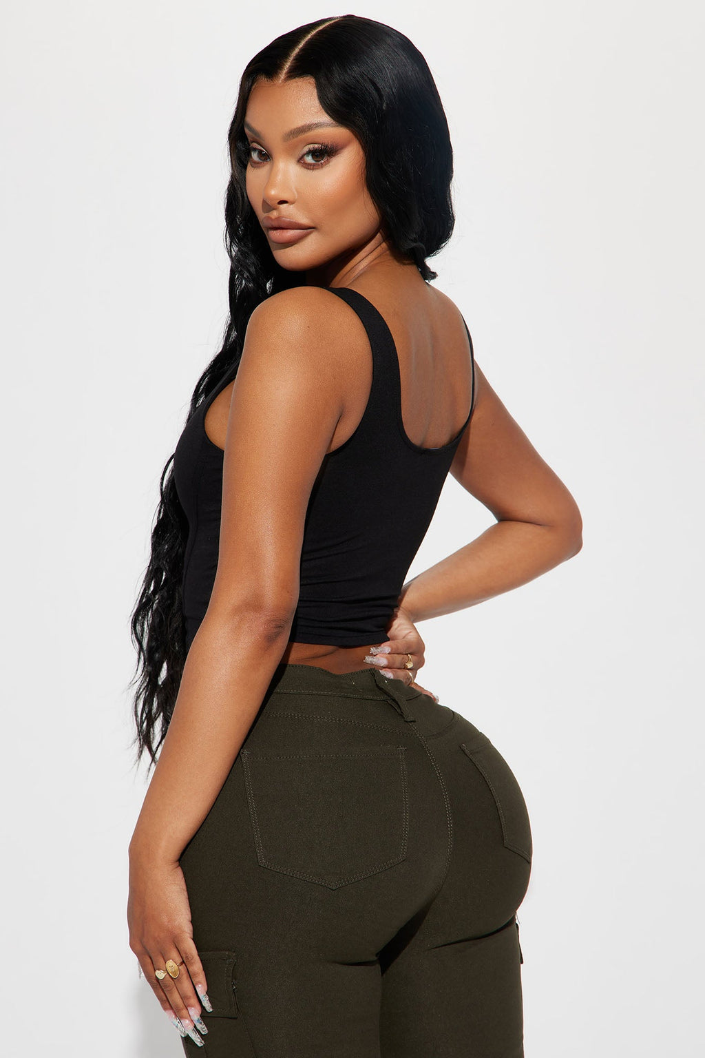 Amanza Corset Top - Black