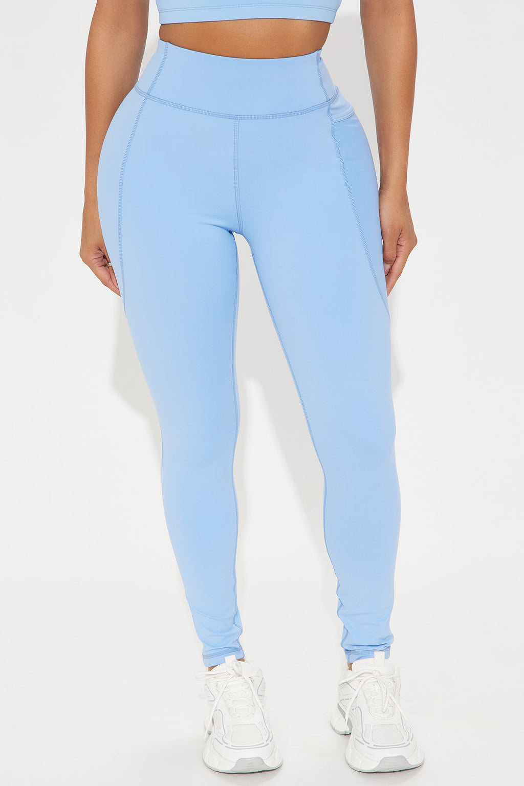 Match Point Active Legging - Light Blue