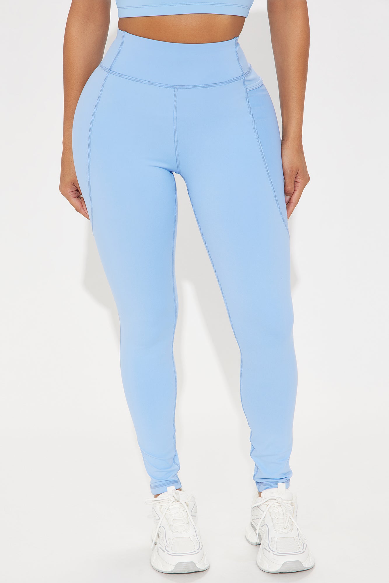 Match Point Active Legging - Light Blue