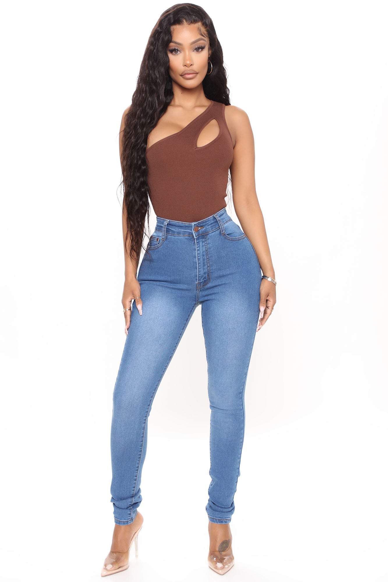 Supernatural High Rise Jeans - Medium Blue Wash