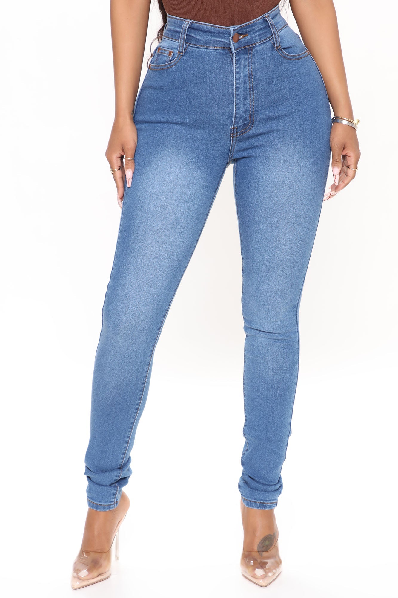 Supernatural High Rise Jeans - Medium Blue Wash