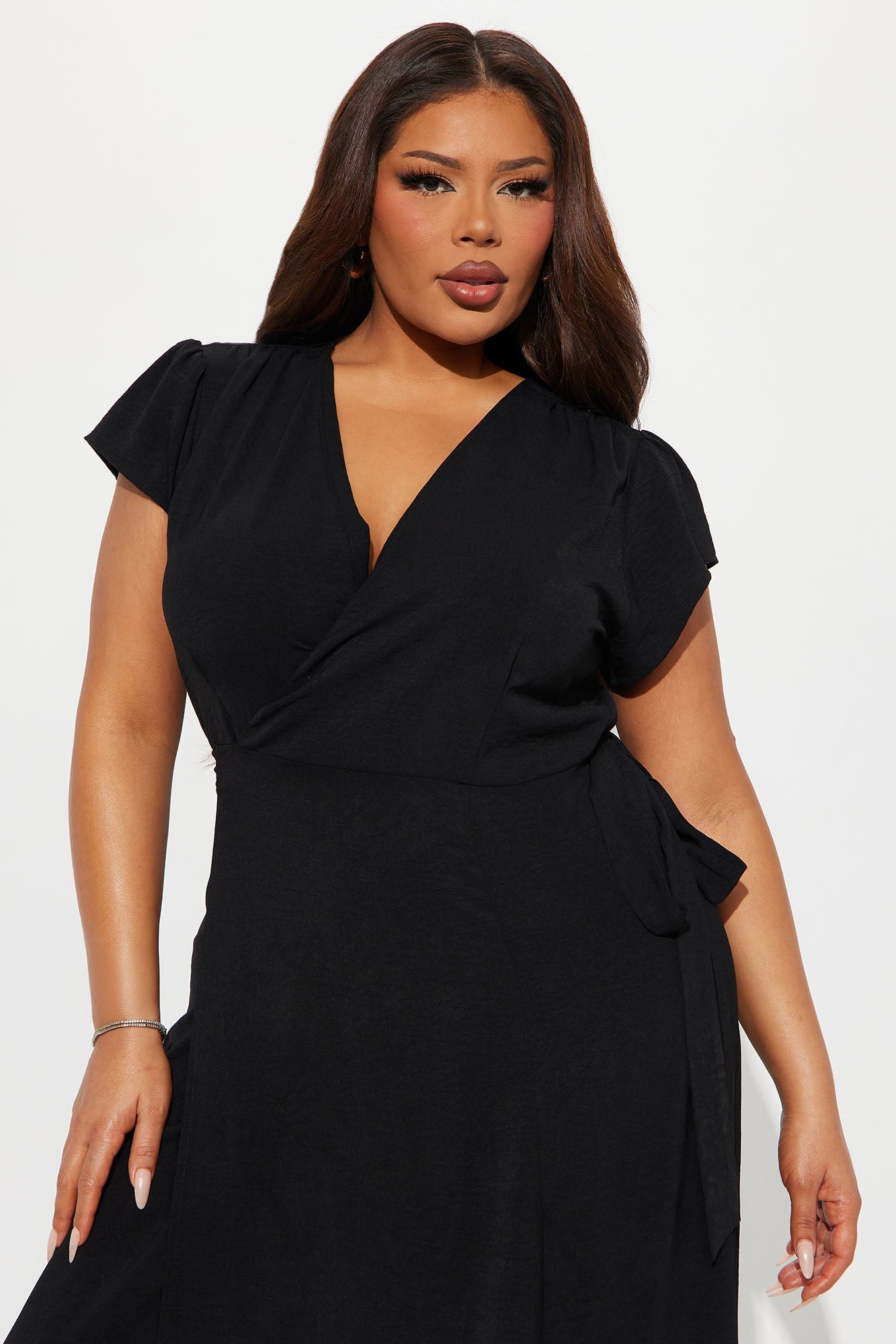 Annita Airflow Maxi Dress - Black