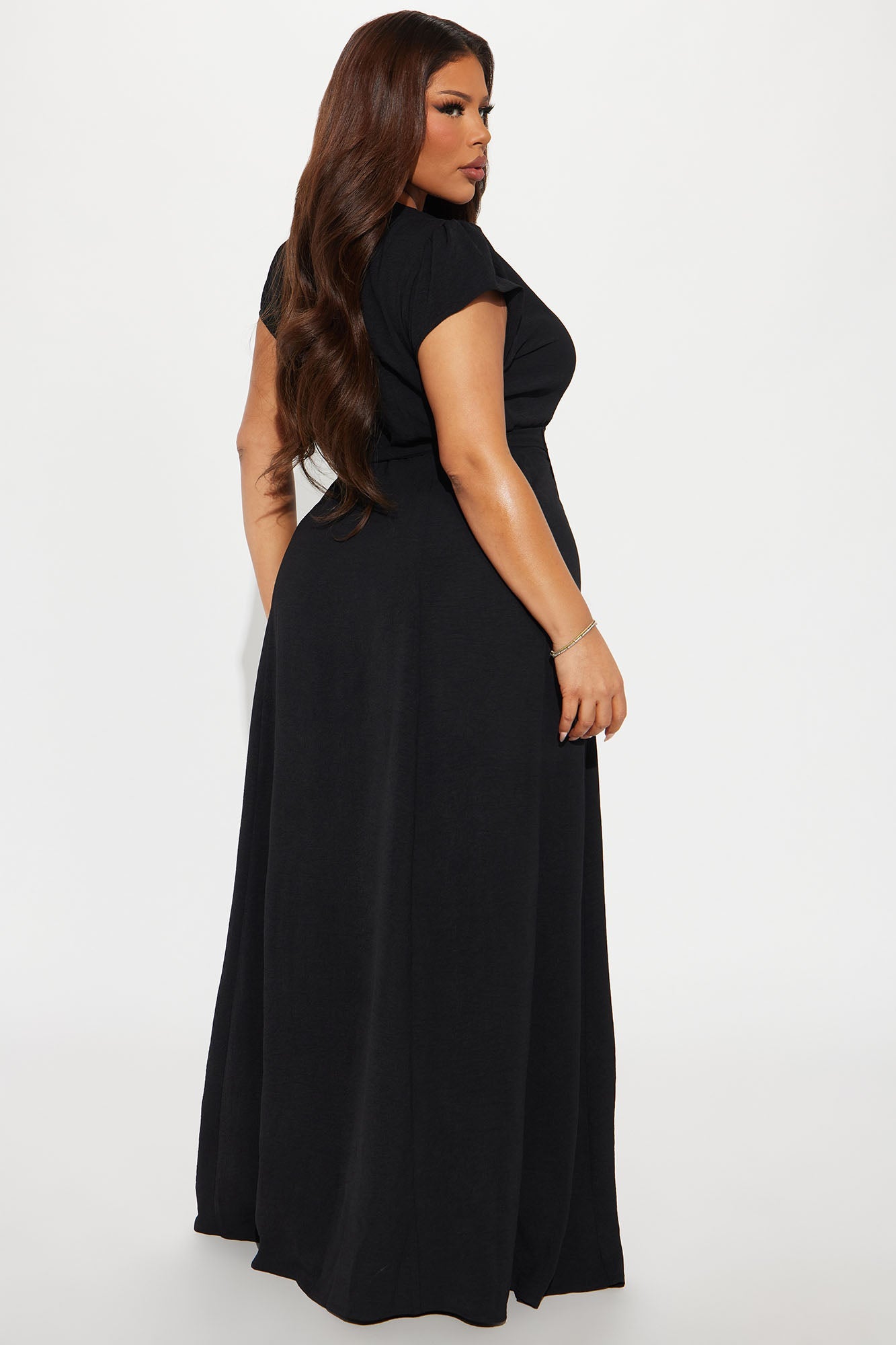 Annita Airflow Maxi Dress - Black