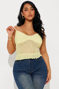 Always Dainty Cami - Butter Yellow