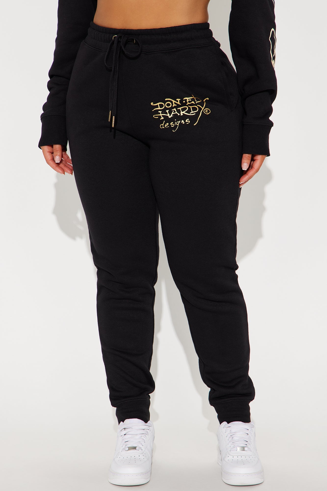 Ed Hardy Mary Jogger - Black