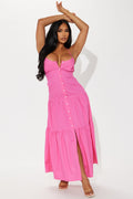 Kira Maxi Dress - Pink