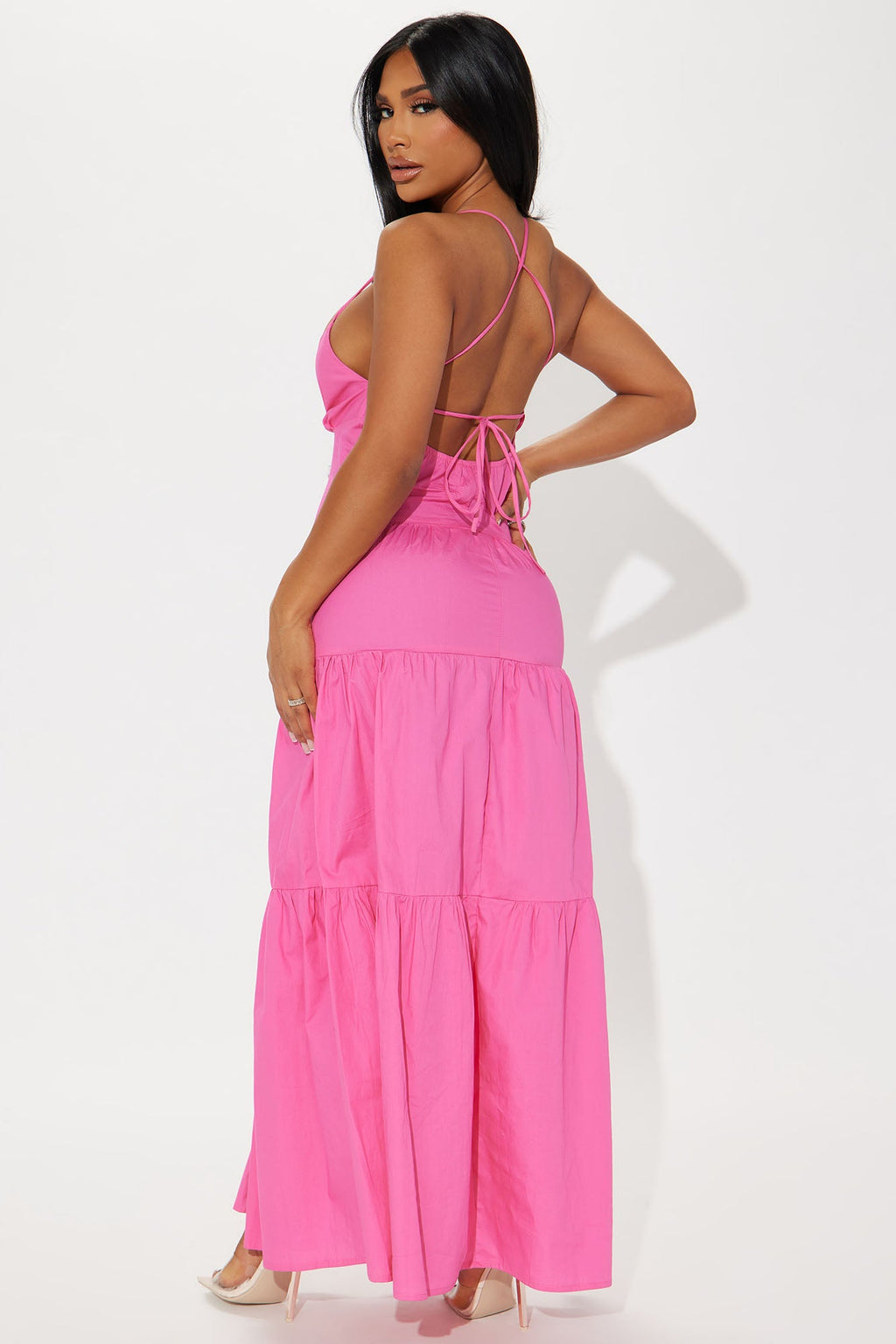 Kira Maxi Dress - Pink