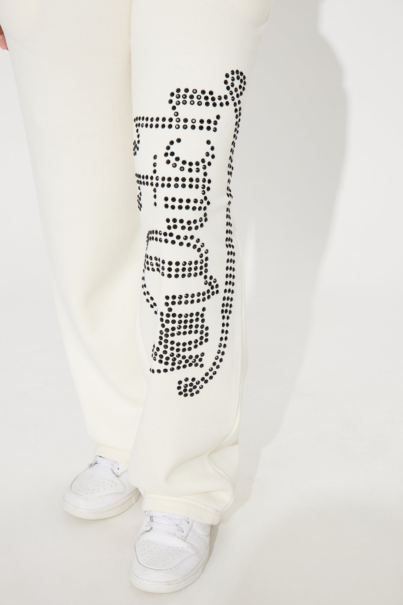 Von Dutch Classic Wide Leg Pant - Off White