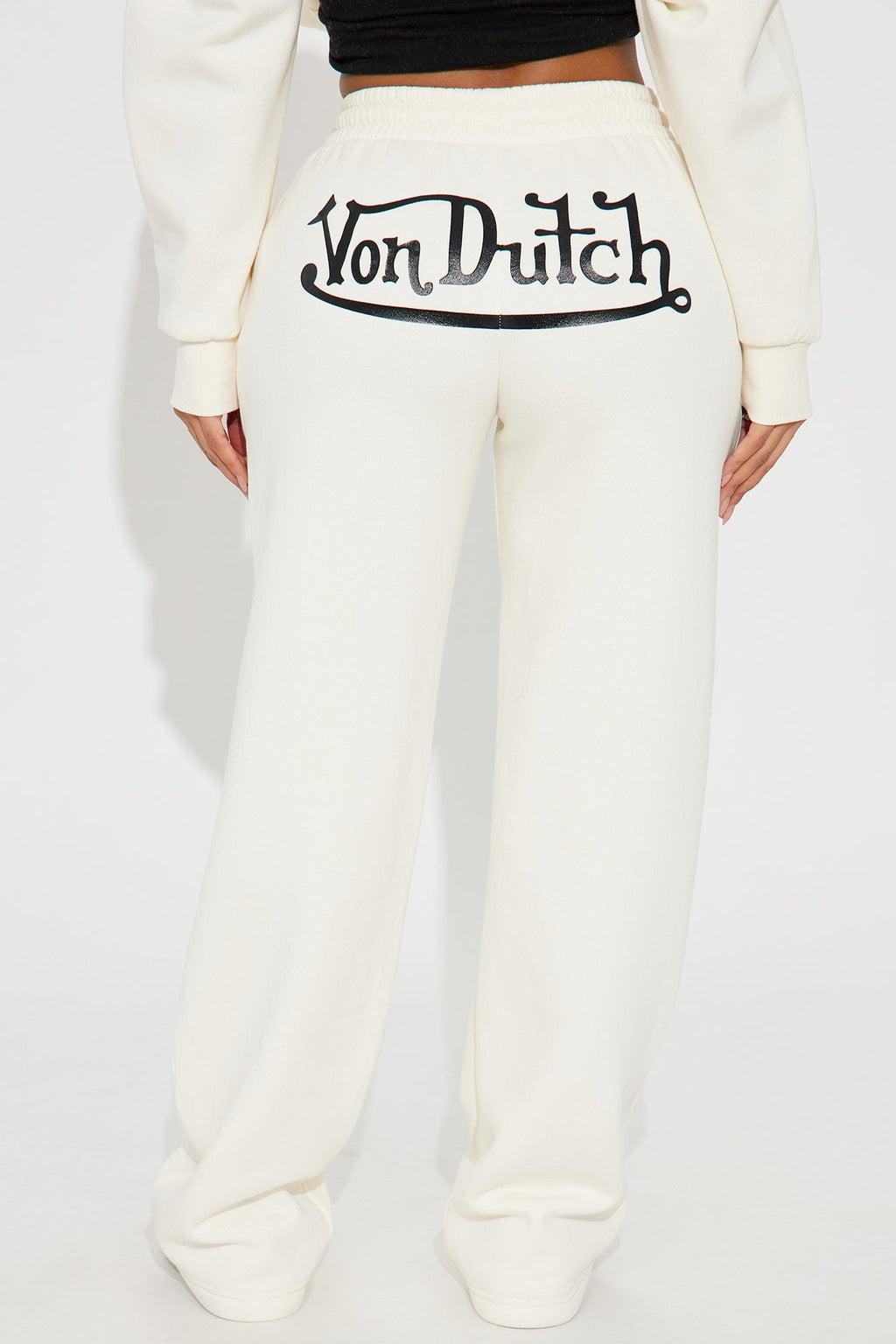 Von Dutch Classic Wide Leg Pant - Off White