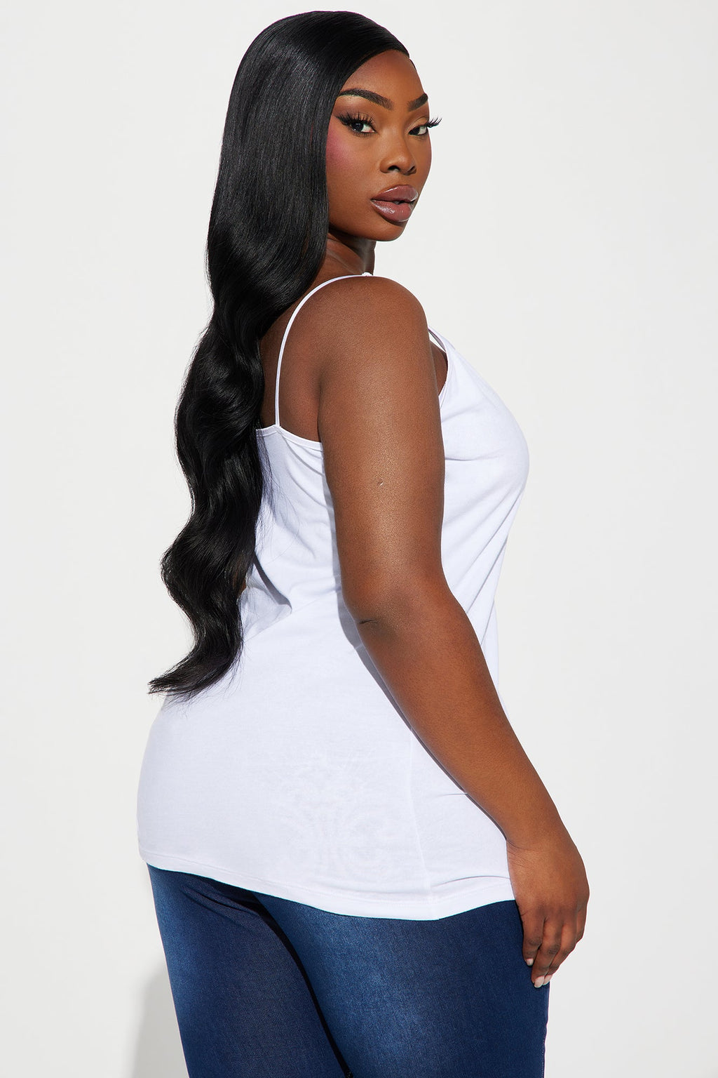 Sara Cami Top - White