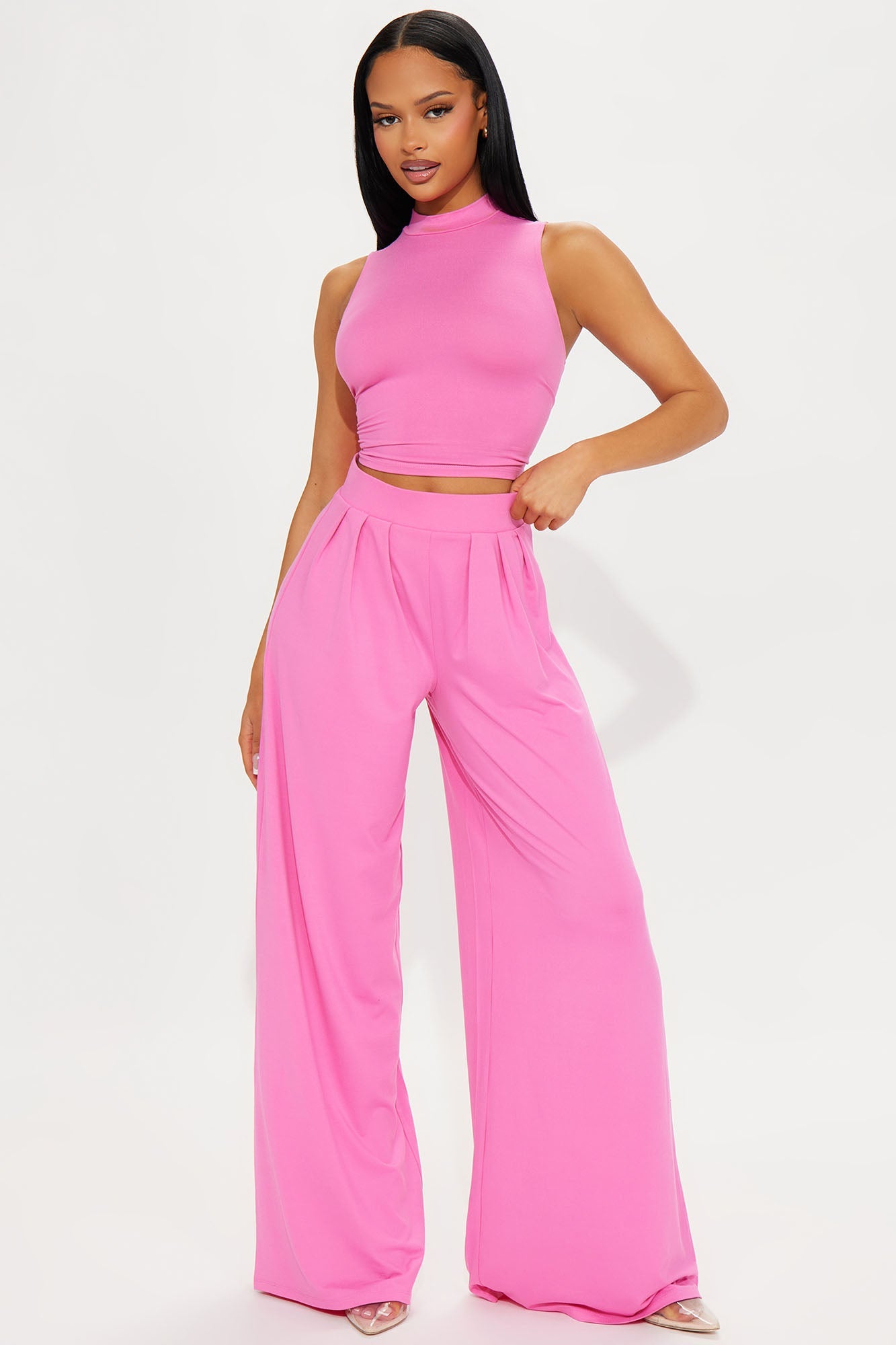 Endless Moment Pant Set - Pink