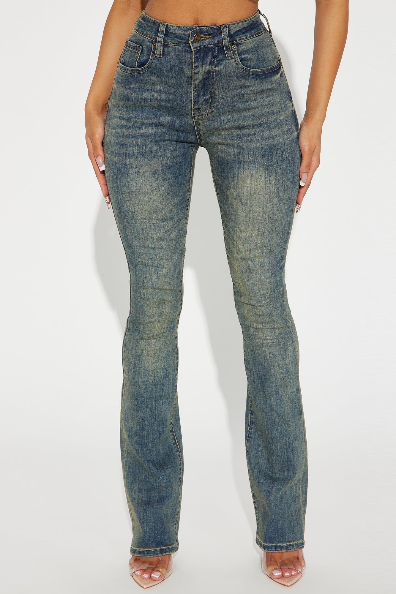 Vera Sculpting Stretch Bootcut Jeans - Medium Wash