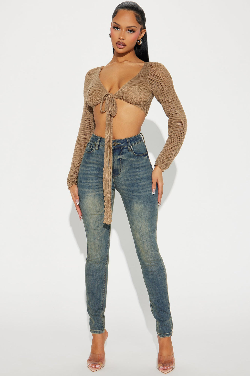 Isla Sculpting Skinny Jeans - Medium Wash