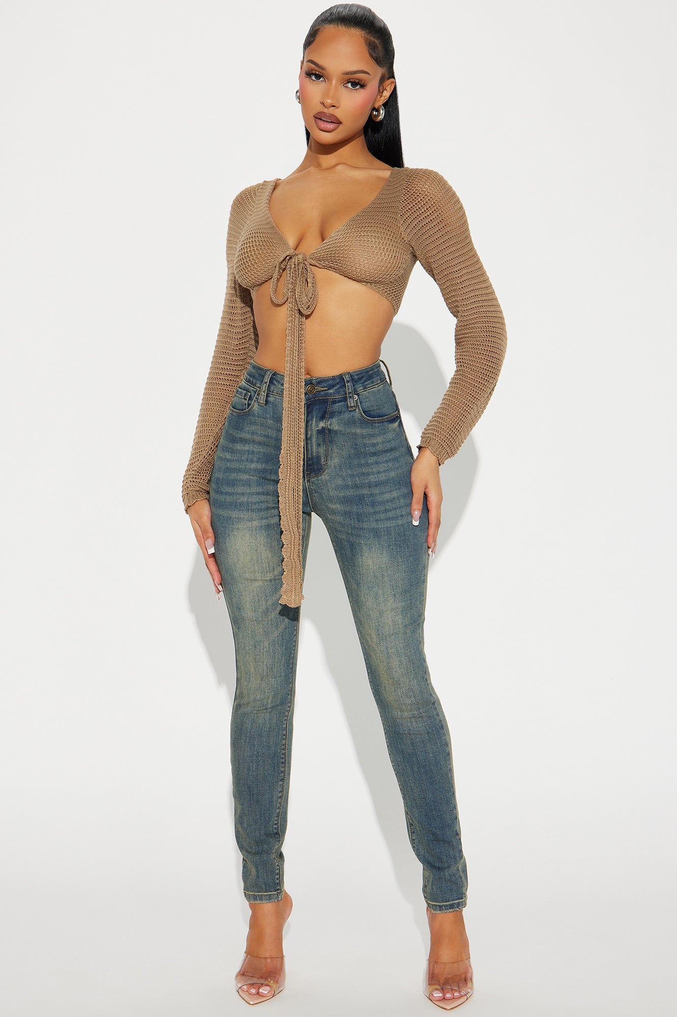 Isla Sculpting Skinny Jeans - Medium Wash