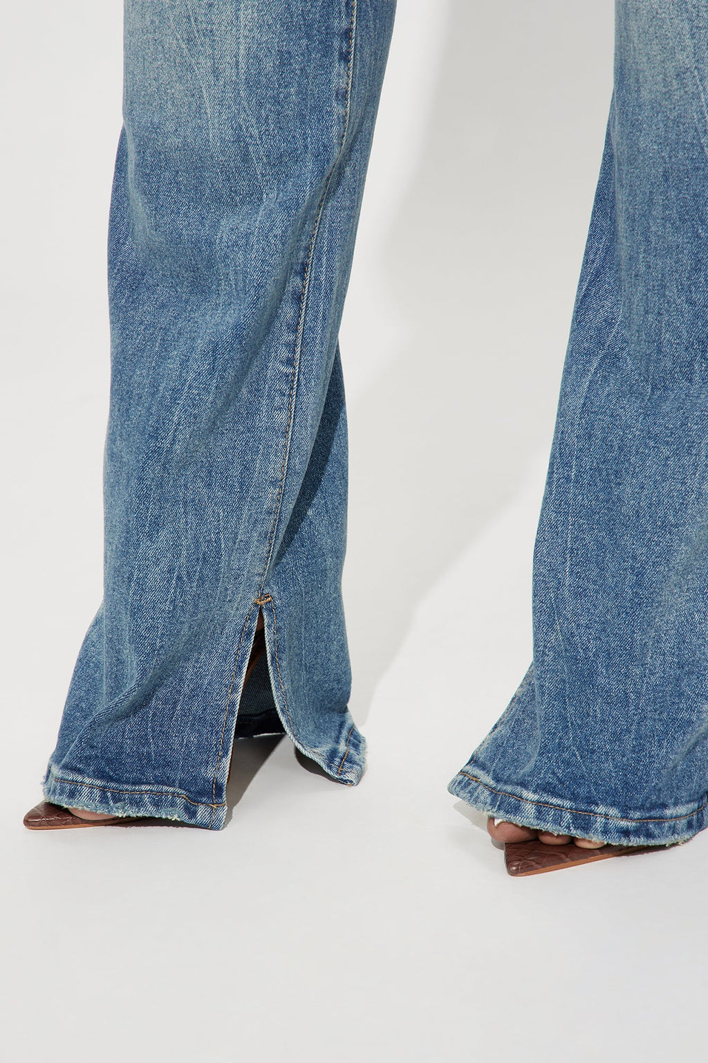 Baddest One Around Bootcut Jeans - Medium Wash