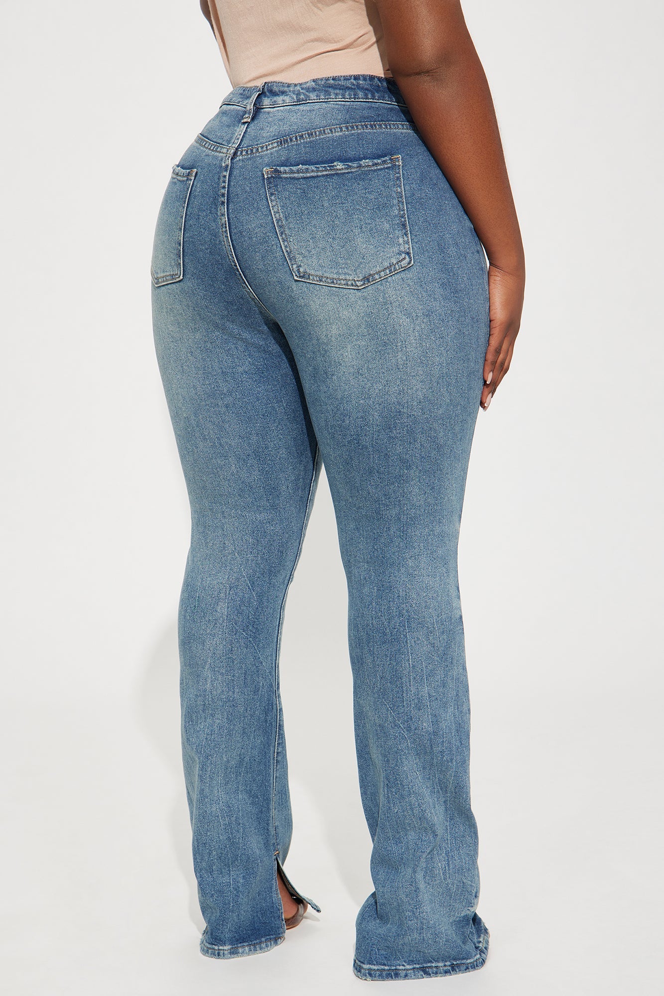 Baddest One Around Bootcut Jeans - Medium Wash